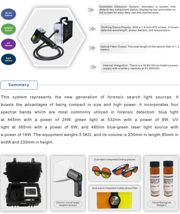Evidence Search Laser Instrument(图1)